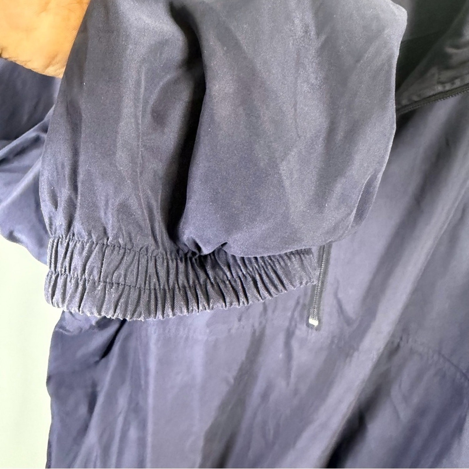 Vtg Weatherproof Performance Navy Jacket with Zip… - image 5