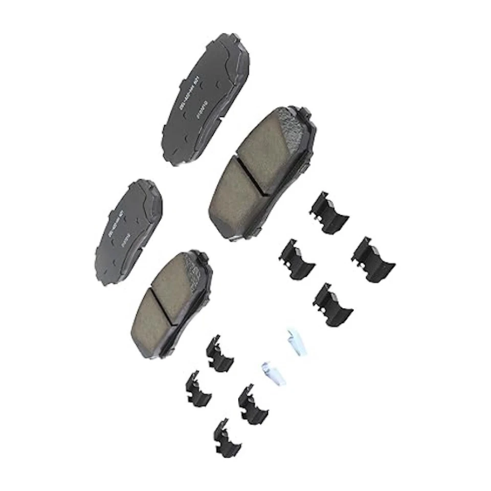 Pastillas de freno de disco delanteras ACDelco genuinas para Lincoln MKX 2007-2009 baja clasificación de polvo Foto 3 de 4