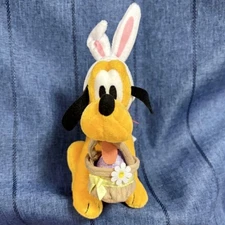 Disneyland Pluto Plush Doll Key Chain Easter 2022 Tokyo Resort Japan Parks F/S