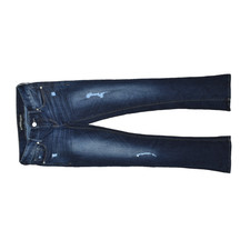 Express Women's Skyscraper Stella Low Rise Blue Jeans Size 2S Cotton Blend