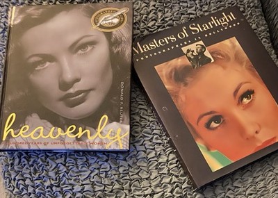 Lot Of Two Hollywood Glamor Photography Books, One Signed By Author