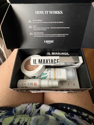  5pcILMakiageFoundation,Eyeliner, AustraGold TintSunscreen Neutrogen ,Biolage