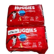 60 Count Huggies Supreme Little Snugglers, Preemies