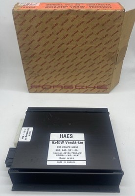 Harmann Sound System Amplifier 99664532100 Porsche 911 996 NOS #3312