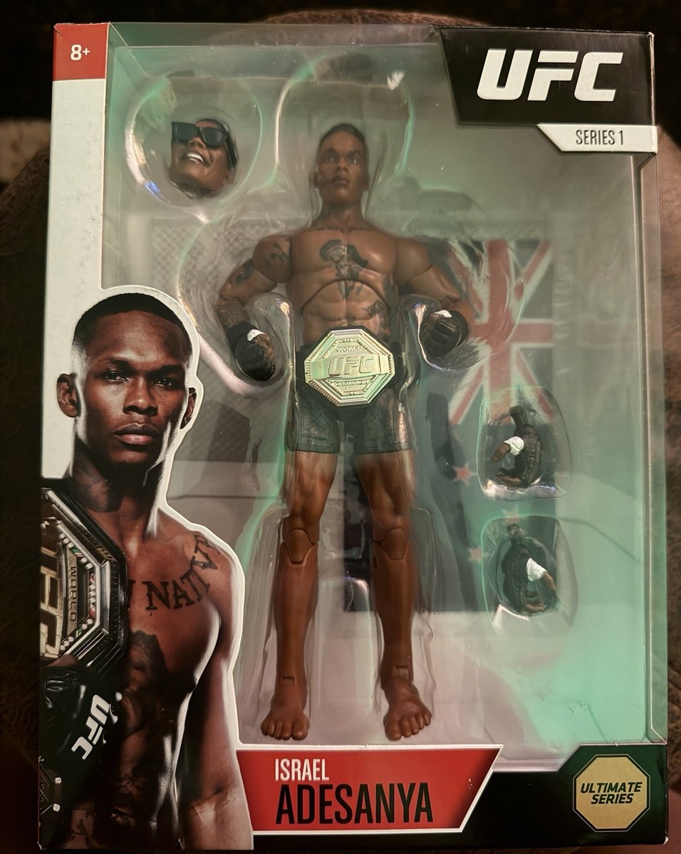 Israel Adesanya UFC Octagon Action Figure Series 1 #06 MMA New In
