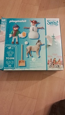 PLAYMOBIL  70398 Spirit Riding Free Schneespaß mit Snips & Herrn Karotte