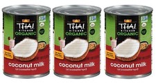 Thai Kitchen Organic Coconut Milk Unsweetened 3 Pack