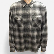 DICKIES Mens shirt Size XXL Flannel Sherpa Lined Shacket with hydroshield 