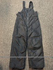 Cherokee Size 6/7 Black Bib Overall Snow Pants