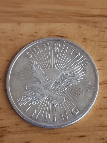 Sunshine Minting 1/2 oz .999 Silver Round Half Troy Ounce Fine Silver