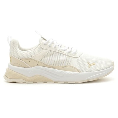 PUMA Anzarun 2.0 Lace Up  Womens Off White, White Sneakers Athletic Shoes 393656