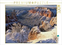 Calvendo Puzzle Bryce Canyon National Park, Utah, USA Im Winter | 1000 Teile Leg