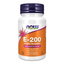 Vitamin E-400 100 Softgels 268 Mg by Now Foods