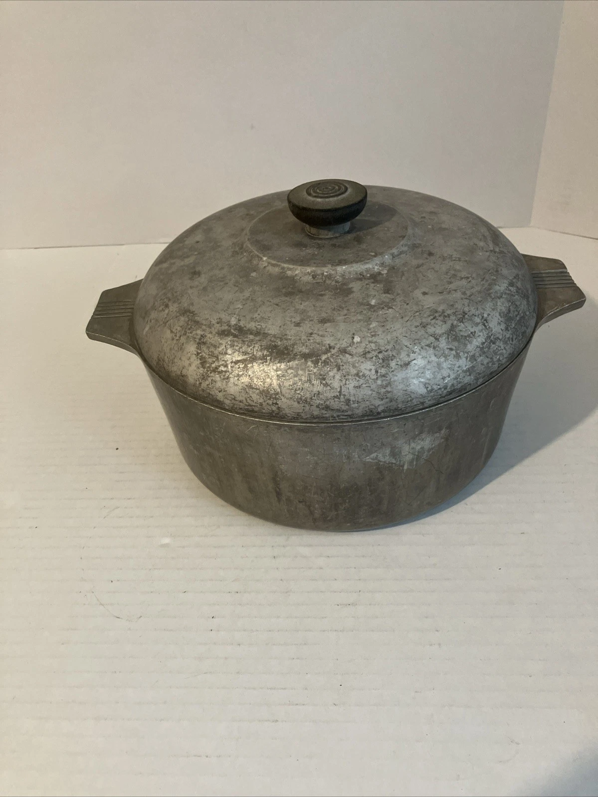 GHC Magnalite Cast Aluminum 5 Quart Dutch Oven Pot Roaster with Lid Vintage