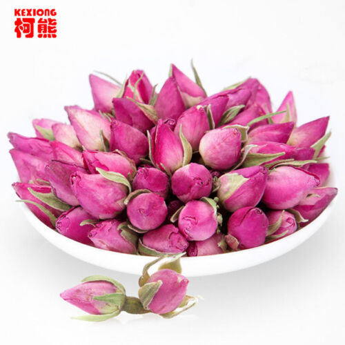 Té de flores de rosa 50 g té de brote de rosa fragante té de hierbas seco China cuidado de la salud Cha - Imagen 1 de 8