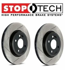 1994-2004 Mustang Cobra Bullitt Mach 1 Stoptech Sport Slotted Rotors Rear Pair 1994-2004 Mustang Cobra Bullitt Mach 1 Stoptech Sport Slotted Rotors Rear Pair