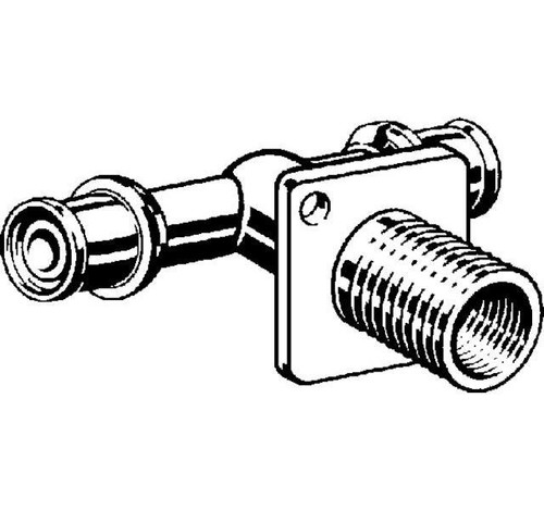 Viega Doppelwanddurchführung mit SC Sanfix P 2132.8 in 16mmxRp1/2x25mm Rg - Bild 3 von 6