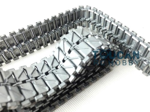 Henglong 1/16 3838 USA M26 RC Tank Original Color Replacement Parts Metal Tracks - Picture 2 of 2