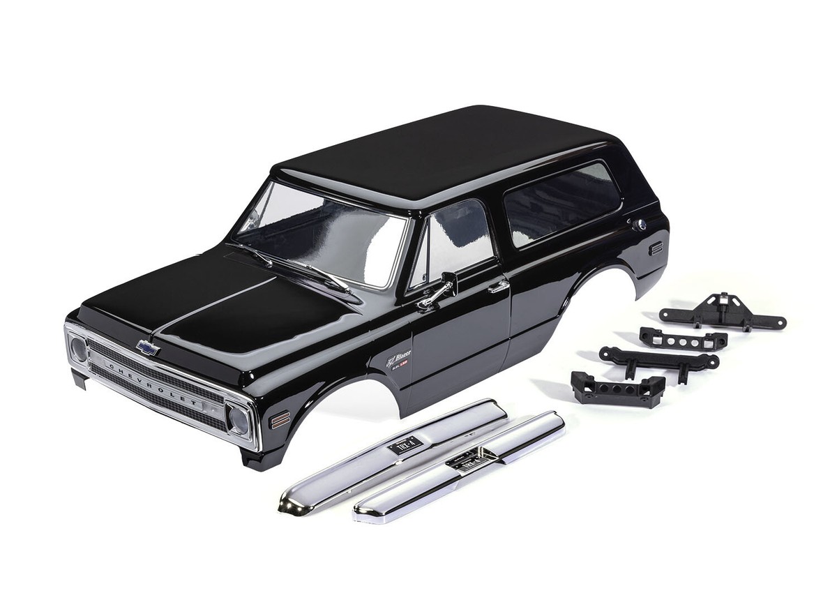 Traxxas 9131-BLK K/5 1969 Clipless Chevrolet Blazer Body Kit Black