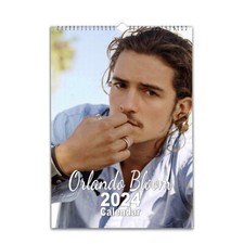 Orlando Bloom 2027/28 Personalised Wall Calendar  Choose start month | 12 months