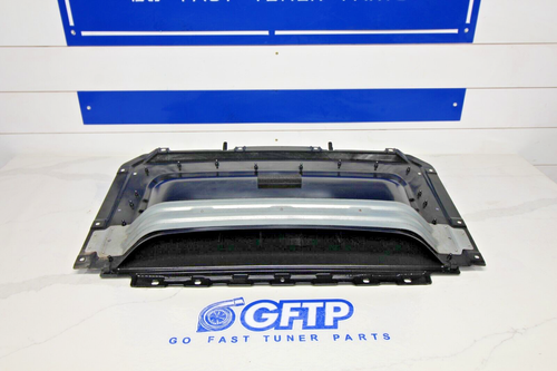 08-14 SUBARU WRX STI OEM HOOD SCOOP SHROUD DUCT INLET METAL RUBBER GENUINE 2011