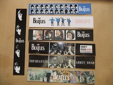 BEATLES SET OF 7 ALBUM LP BOOKMARKS 4 YELLOW SUBMARINE 4 b/w BUNDLE 15 in all