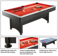Maverick 7 Foot Pool Table With Table Tennis By Carmelli Maverick 7 Foot Pool Table With Table Tennis By Carmelli