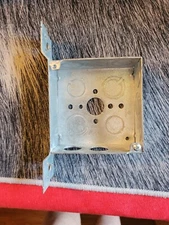 Raco #8197 4x1-1/2D FH SQ Box,No 8197,  Raco Incorporated