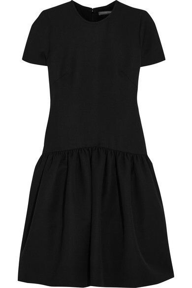 ワンピース alexander mcqueen Black wool blend dress (758585Q1A6W 1000) s-l1200.jpg