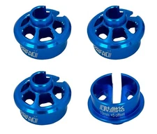 Dhawk Aluminum 13mm Shock Spring Cups +5mm Offset For Team Associated RC10B6.4