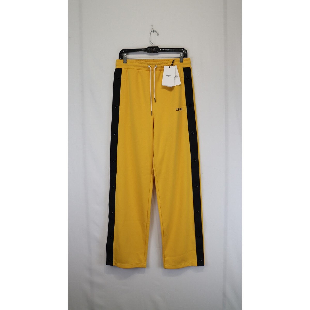 Celine Jersey Double Face Jogging Large Pressions Golden Yellow