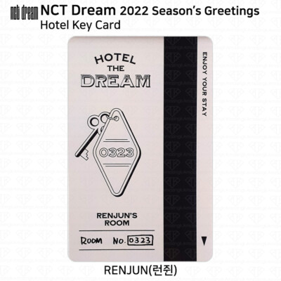 NCT Dream 2022 Season's Greetings Photocard Postcard Door Hanger