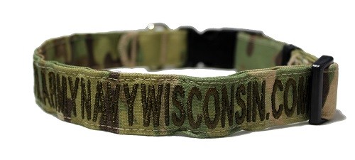 Collares y correas de 1" bordados personalizados SOLO TEXTO para perros! ¡Hecho en Estados Unidos! ¡Envío 24 horas! - Imagen 25 de 29