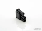 PC 2-pin Modular Connector Housing Female - BLACK 1 pc