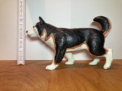 Big Jim 1976 - Mattel Husky Hund 1976 Taiwan Kunststoff 17,5x11cm Big Jim Top!