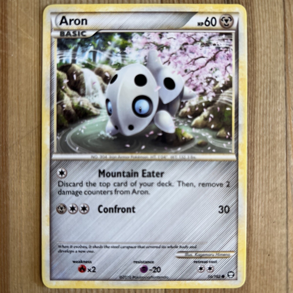 Aron - 56/102 - Common VLP English Pokemon Triumphant | eBay