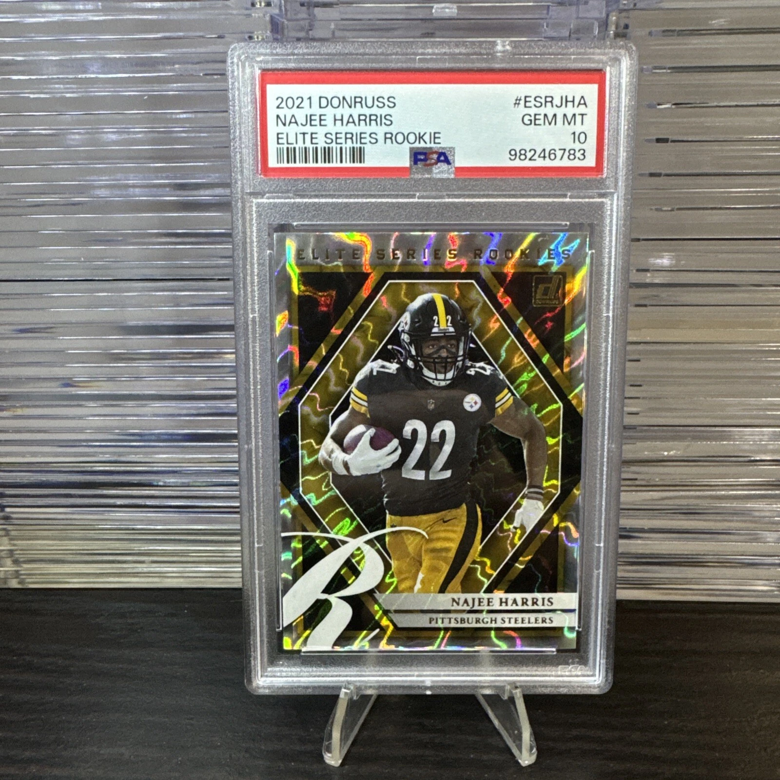 Najee Harris Panini Donruss Elite Series Rookie #ESRJHA Base
