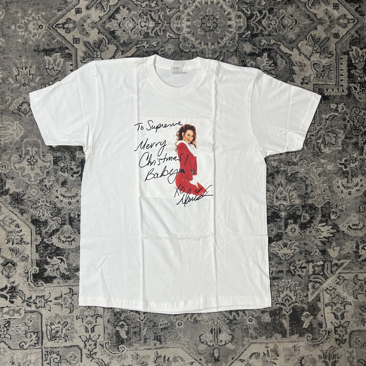 20FW USA製 Mariah Carey マライヤ・キャリー 半袖 Tシャツ S ブラック 