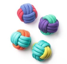 Puppy Dog Rope Knot Ball Toy