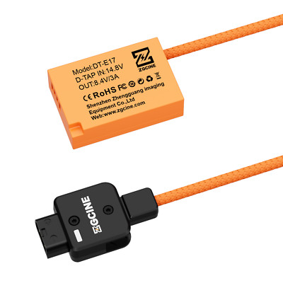 ZGCINE DT-LPE17 D-Tap auf LP-E17 Dummy-Batteriekabel