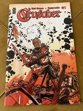 Crusader #1 First Issue Mad Cave Comics 2023 Matt Emmons Cover