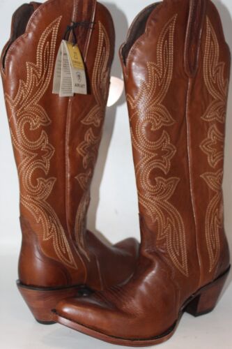 ARIAT Women's Belinda Chic Brown Stretch Fit Leather Boot Size 10