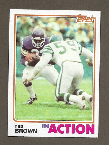 Topps Football 1982 #261 a #528 - Elige cualquiera - actualizado el 11/07/24 - Imagen 125 de 250