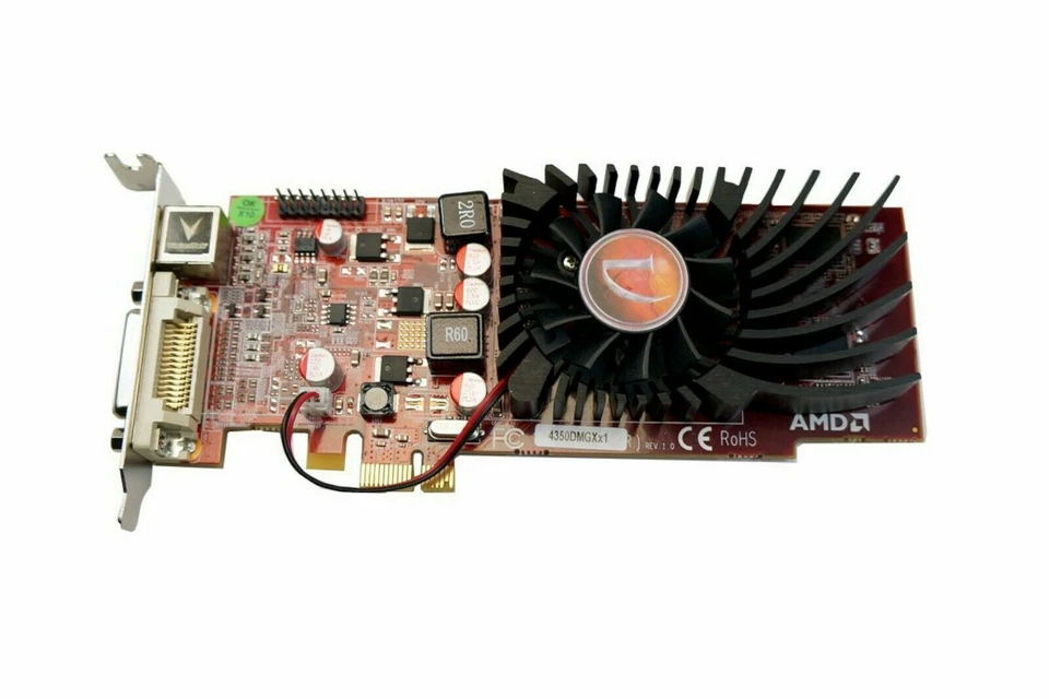 VisionTek 900308 AMD Radeon 4350 512MB SFF x1 PCIe DMS59 Graphics Video Card - Image 3 of 4