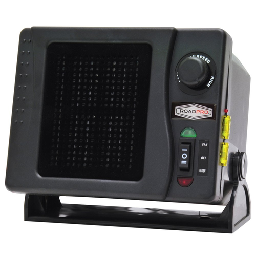 12 Volt 300 Watt Electric Heater W/ Fan for Utv Cab Golf Cart Rv Camper Auto Car - Picture 8 of 12