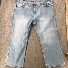 BDG Urban Outfitters 90's Bootcut Jeans Mens Size 40 Light Blue Washed Denim
