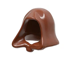 NEW LEGO - Headgear - Castle - Hood Cloth Reddish Brown - Jedi Jawa Troll Queen