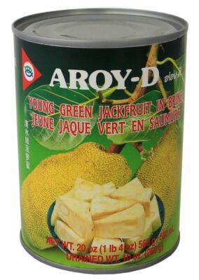 [280g ATG] Aroy-D Junge Jackfrucht Stücke in Salzwasser / Jackfruit