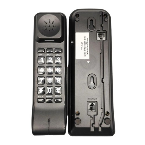 Corded Telephone Desktop Telephone Fixed Telephone Caller Telephone Front Desk - Zdjęcie 10 z 10
