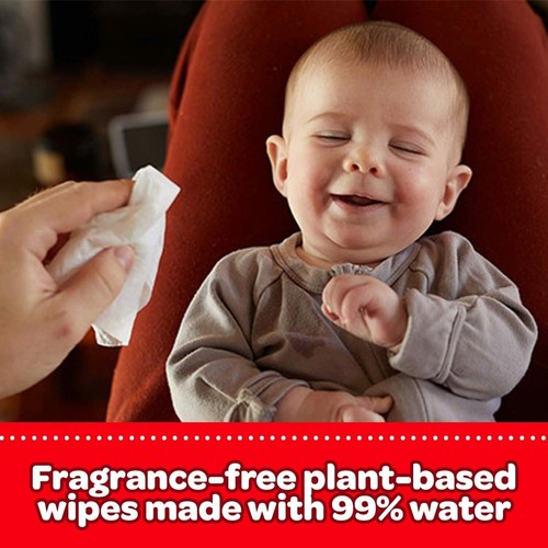 Babytücher Huggies Natural Care empfindliche Windeltücher, unparfümiert, 12 Flip768 Tuch - Bild 4 von 59